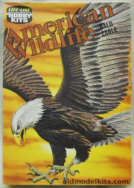 Life-Like Bald Eagle American Wildlife Series - (Ex-Pyro), W350 plastic model kit